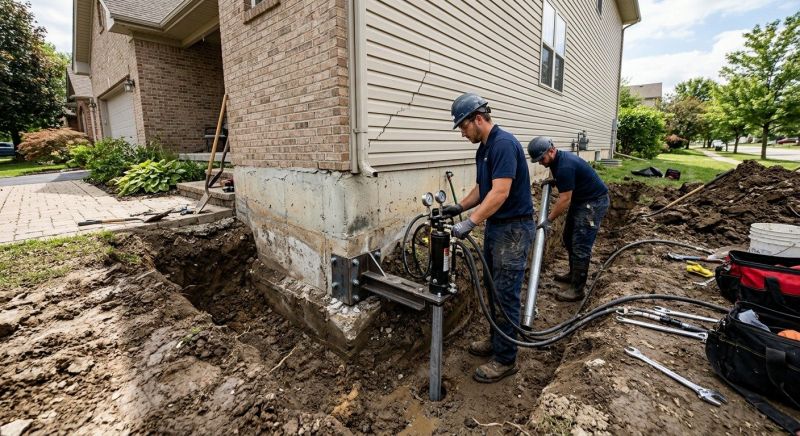 Settling Foundation Service in Guy, TX