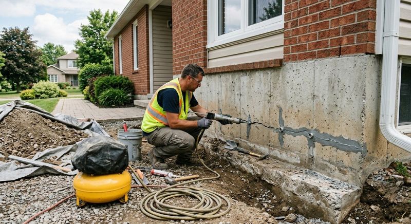 Basement Foundation Repair in Katy, TX