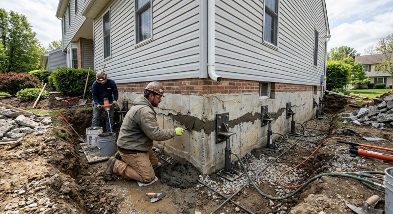 Basement Foundation Repair in Richmond, TX