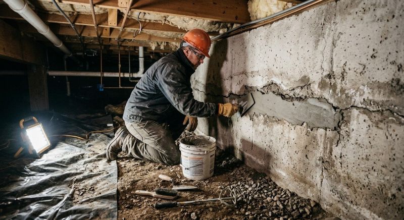 Basement Foundation Repair in Rosenberg, TX