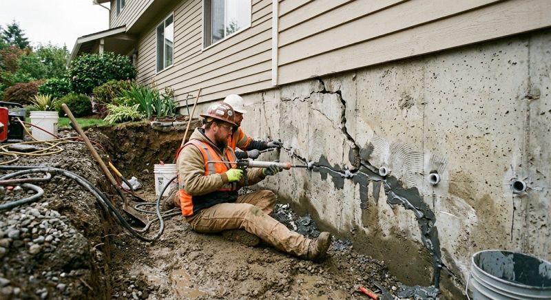 Basement Foundation Repair in Simonton, TX