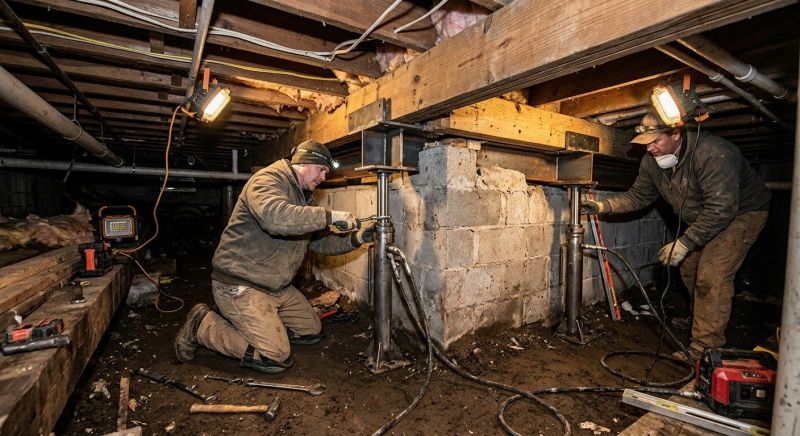 Basement Foundation Repair in Sugar Land, TX