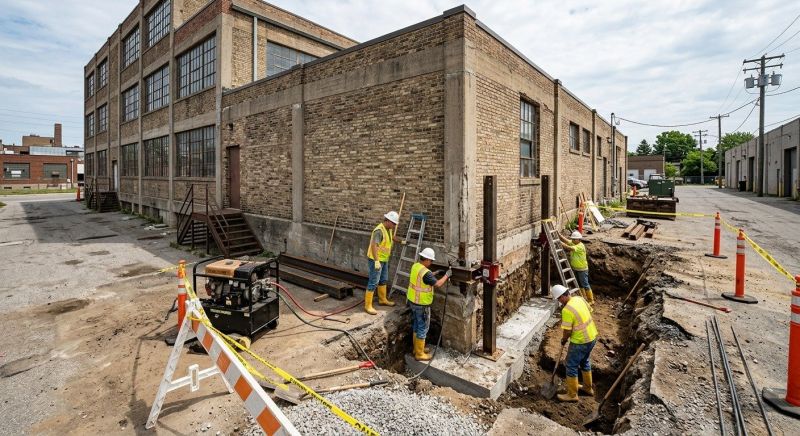 Building Foundation Repair in Stafford, TX