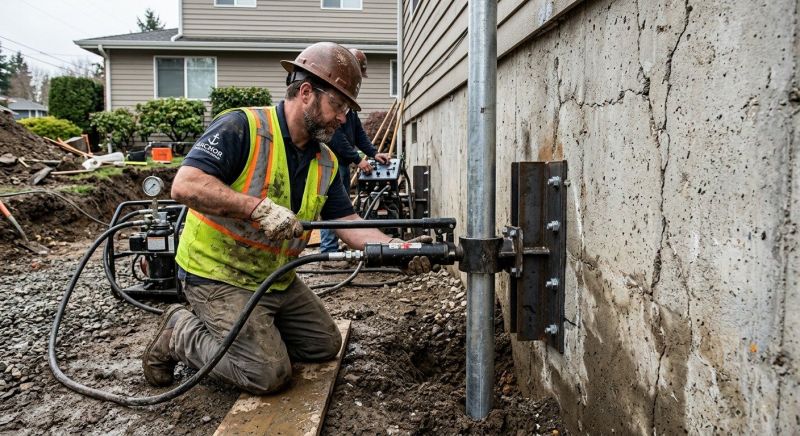 Concrete Foundation Leveling in Missouri City, TX