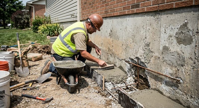 Concrete Foundation Repair in Brookshire, TX