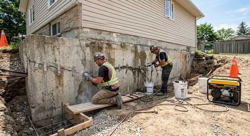 Concrete Foundation Repair in Brookshire, TX
