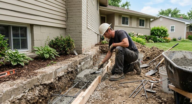 Concrete Foundation Repair in Rosharon, TX