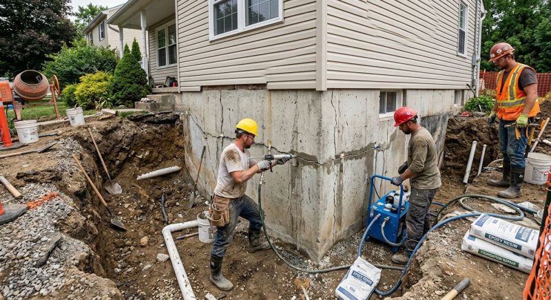 Concrete Foundation Repair in Rosharon, TX
