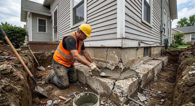 Concrete Foundation Repair in Simonton, TX