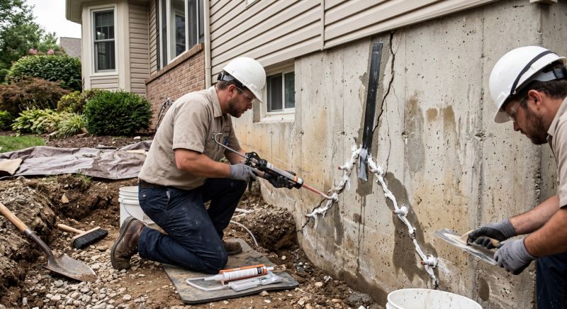 Cracked Foundation Repair in Fort Bend County, TX