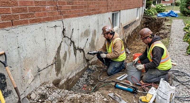Cracked Foundation Repair in Simonton, TX