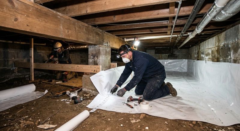 Crawl Space Leveling in Richmond, TX