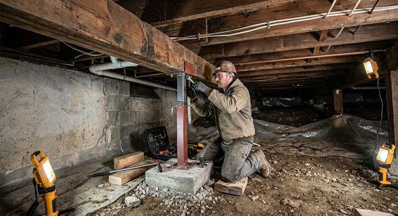 Crawlspace Foundation Repair in Brookshire, TX
