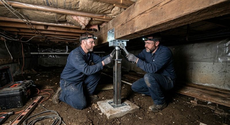 Crawlspace Foundation Repair in Needville, TX