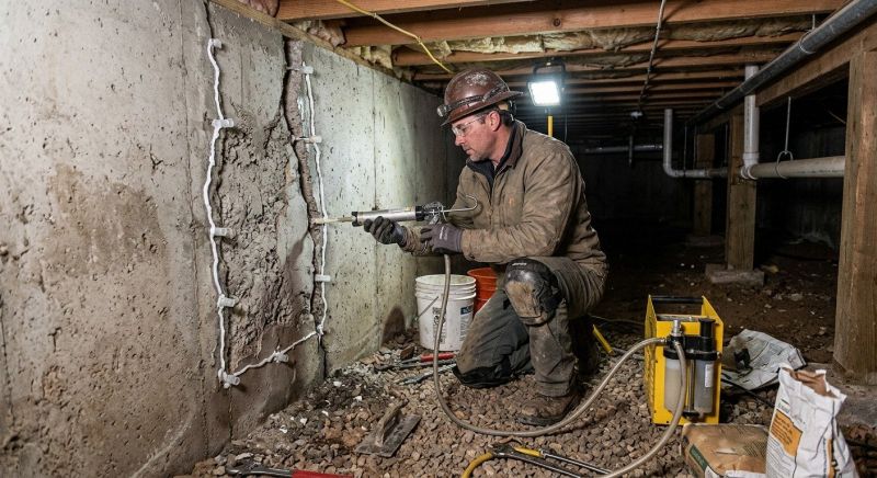 Crawlspace Foundation Repair in Simonton, TX
