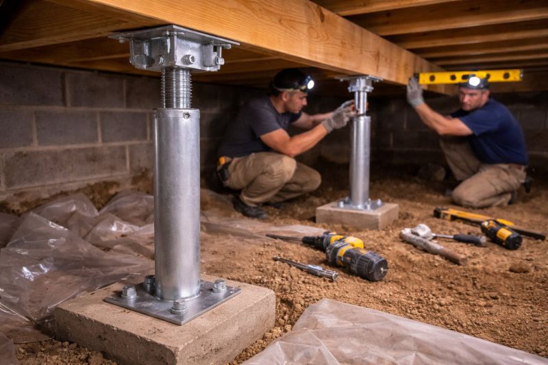 Crawlspace Structural Repair in Richmond, TX