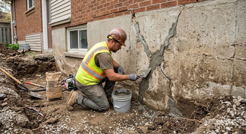 Foundation Crack Repair in Rosharon, TX