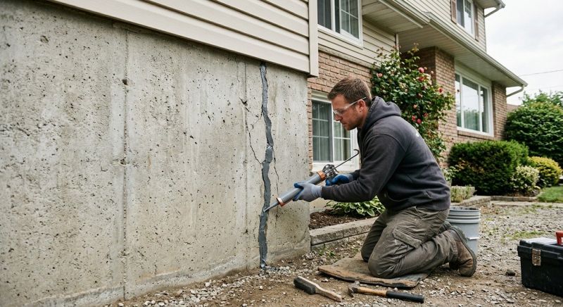 Foundation Crack Sealing in Richmond, TX
