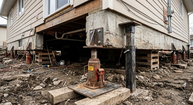 Foundation Jacking in Beasley, TX