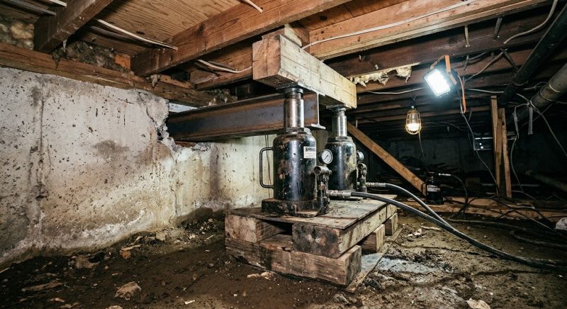 Foundation Jacking in Beasley, TX