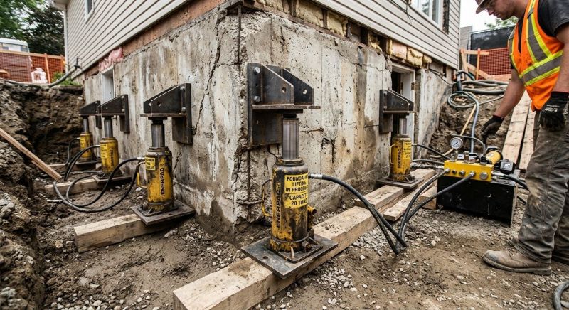 Foundation Jacking in Brookshire, TX