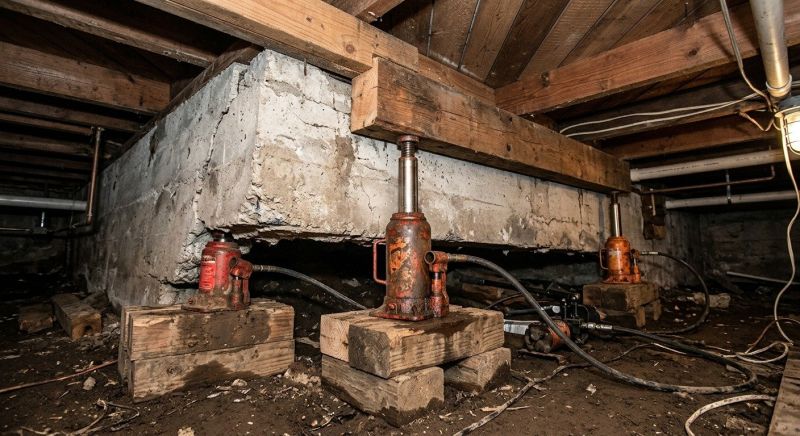 Foundation Jacking in Brookshire, TX