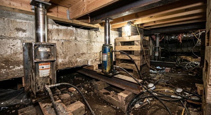 Foundation Jacking in Fulshear, TX
