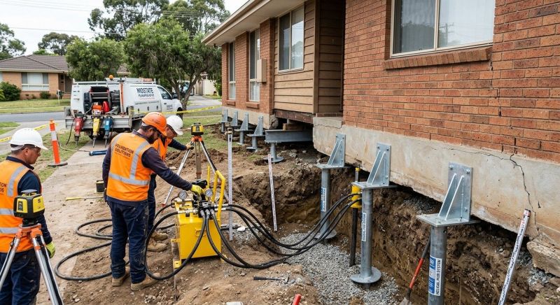 Foundation Jacking in Rosharon, TX