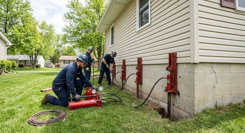 Foundation Jacking in Rosharon, TX