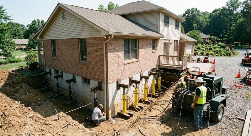 Foundation Jacking in Rosharon, TX