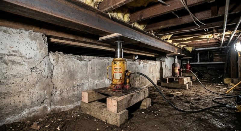 Foundation Jacking in Stafford, TX