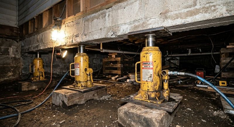 Foundation Jacking in Sugar Land, TX