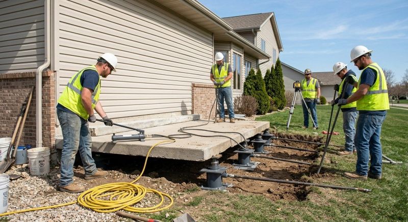 Foundation Lifting in Richmond, TX