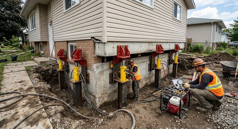 Foundation Lifting in Missouri City, TX