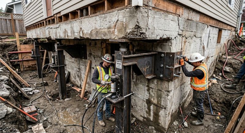 Foundation Lifting in Simonton, TX