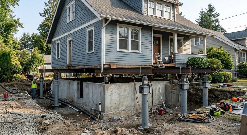 Foundation Raising in Rosharon, TX