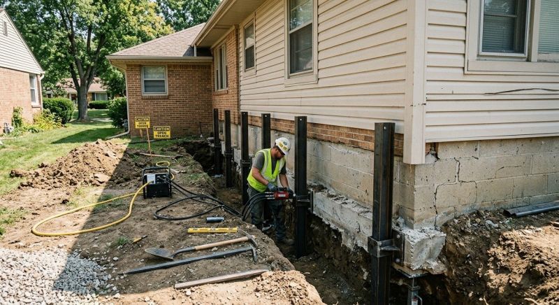 Foundation Renovation in Richmond, TX