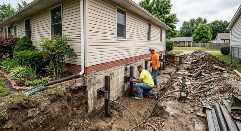 Foundation Stabilizing in Missouri City, TX