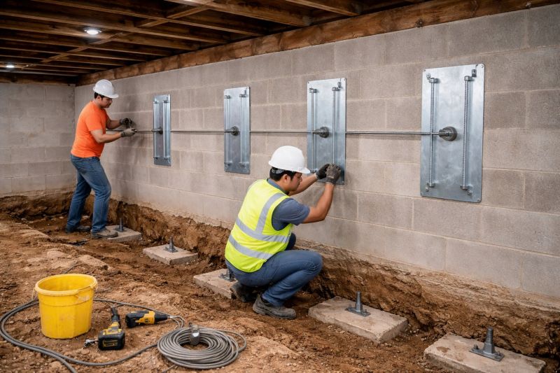 Foundation Stabilizing in Rosharon, TX