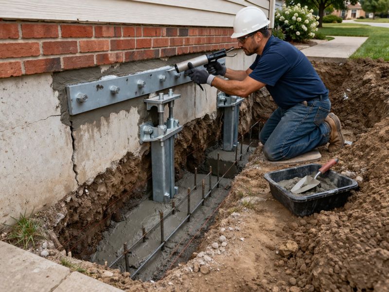 Foundation Structural Repair in Houston, TX