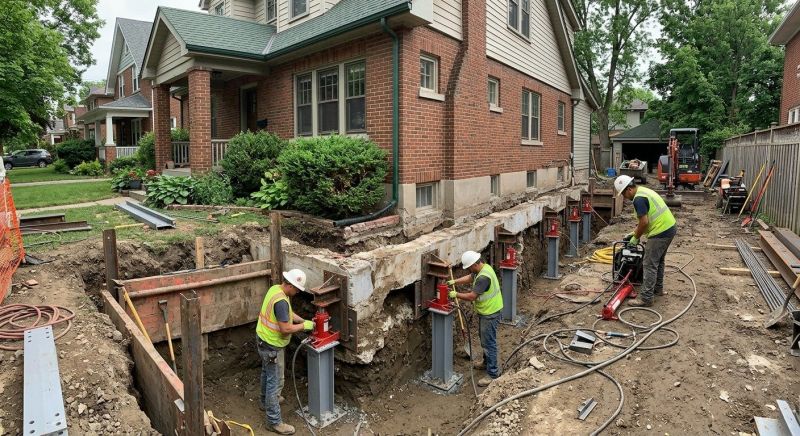 Foundation Underpinning in Richmond, TX