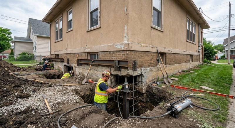 Foundation Underpinning in Richmond, TX