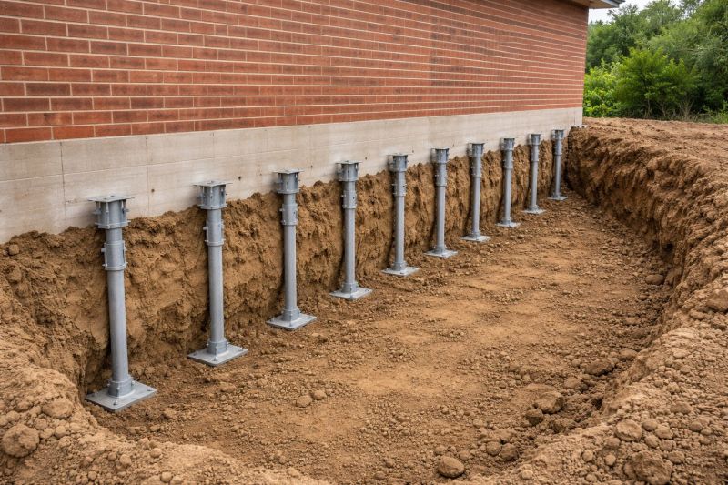 Helical Pile Installation in Richmond, TX