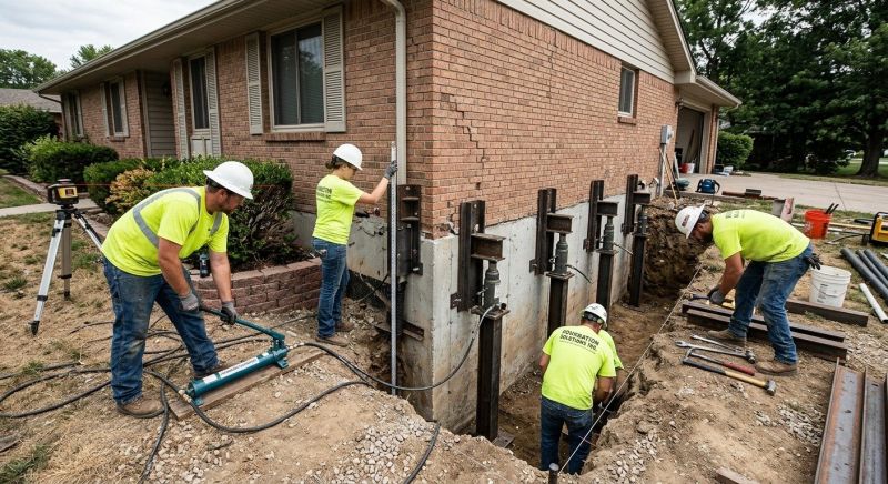 Home Foundation Leveling in Houston, TX