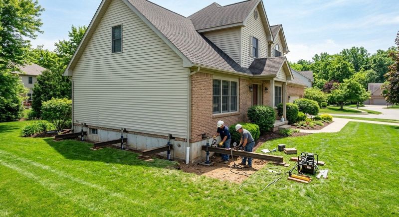 Home Foundation Leveling in Sugar Land, TX