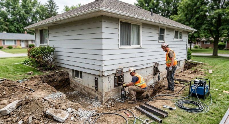 Home Foundation Repair in Katy, TX