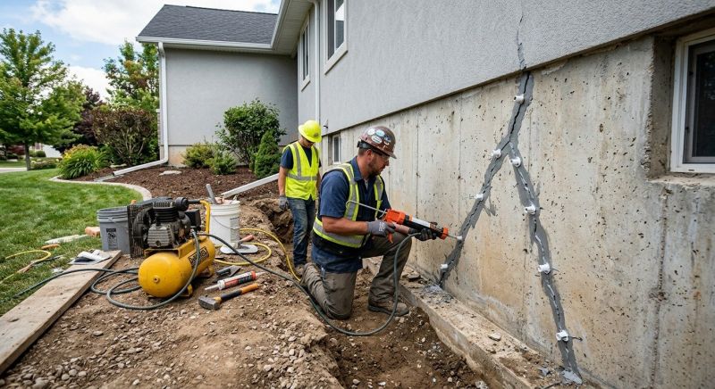 Home Foundation Repair in Rosharon, TX