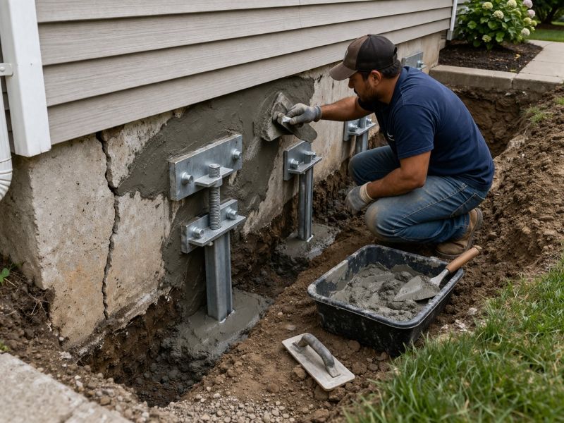 House Foundation Repair in Katy, TX