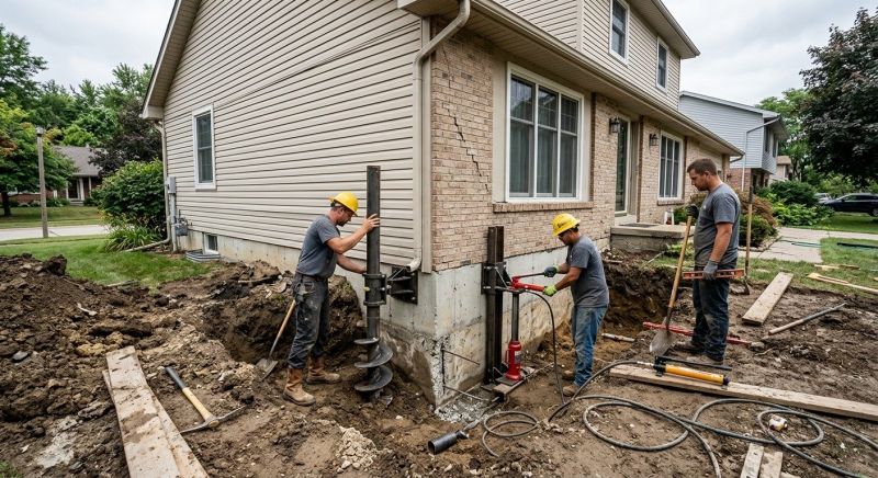 House Foundation Repair in Richmond, TX