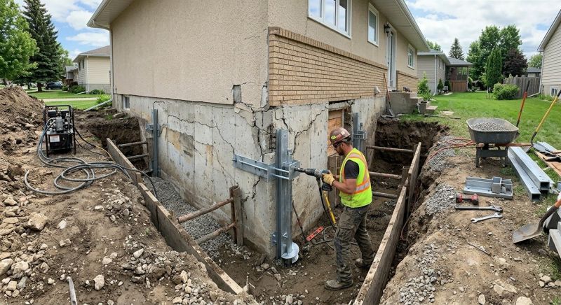 House Foundation Repair in Richmond, TX